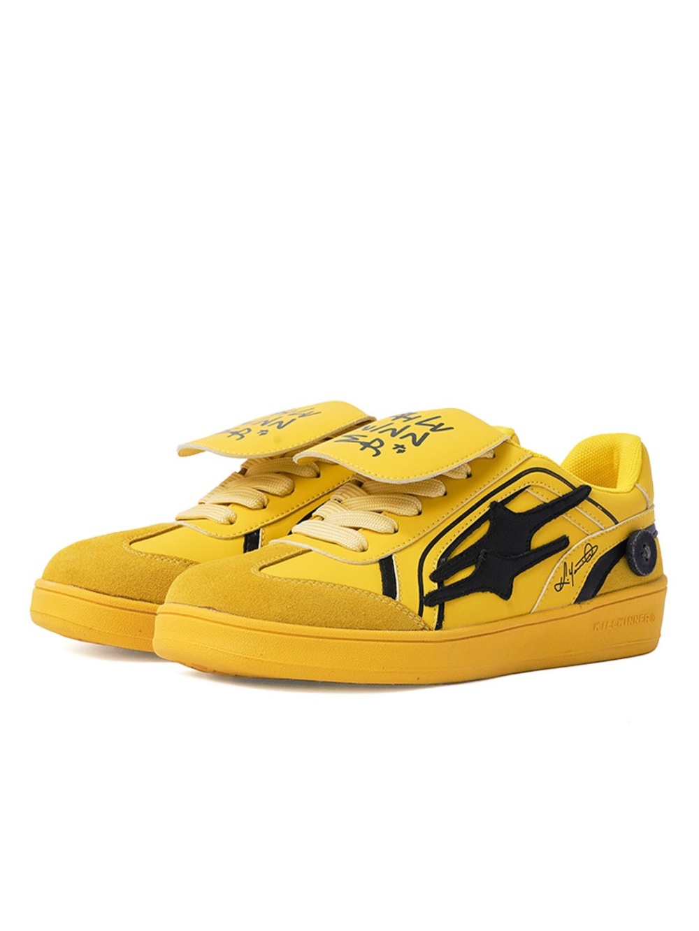 Killwinner German Trainer Yellow Sneakers NWT EU 38 Woman 8 Men 6.5